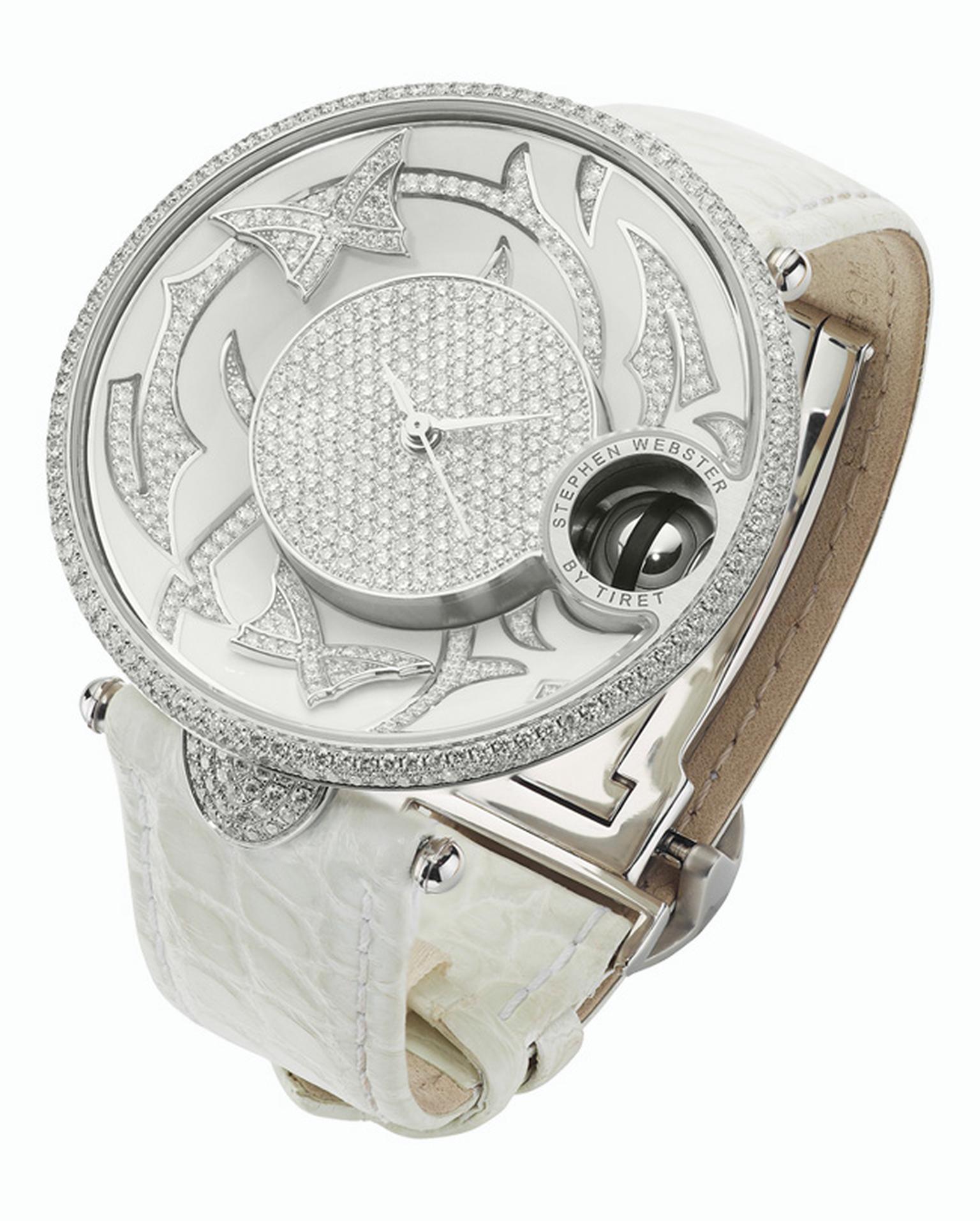 Stephen Webster Fly by Night with Tiret watch with white diamonds_20140110_Main