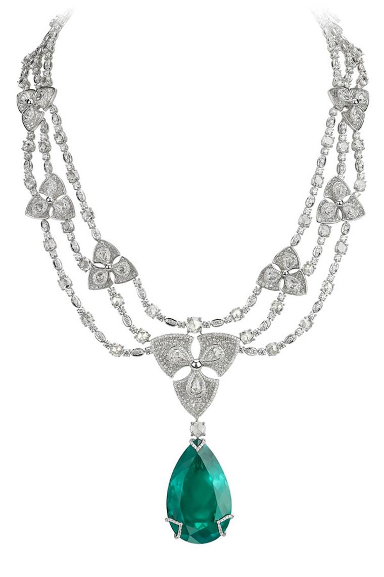 Avakian-pear-shape-emerald-necklace