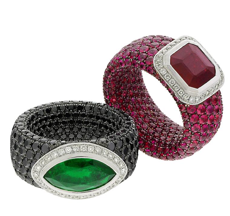 01-AVAKIAN-emerald-and-ruby-rings