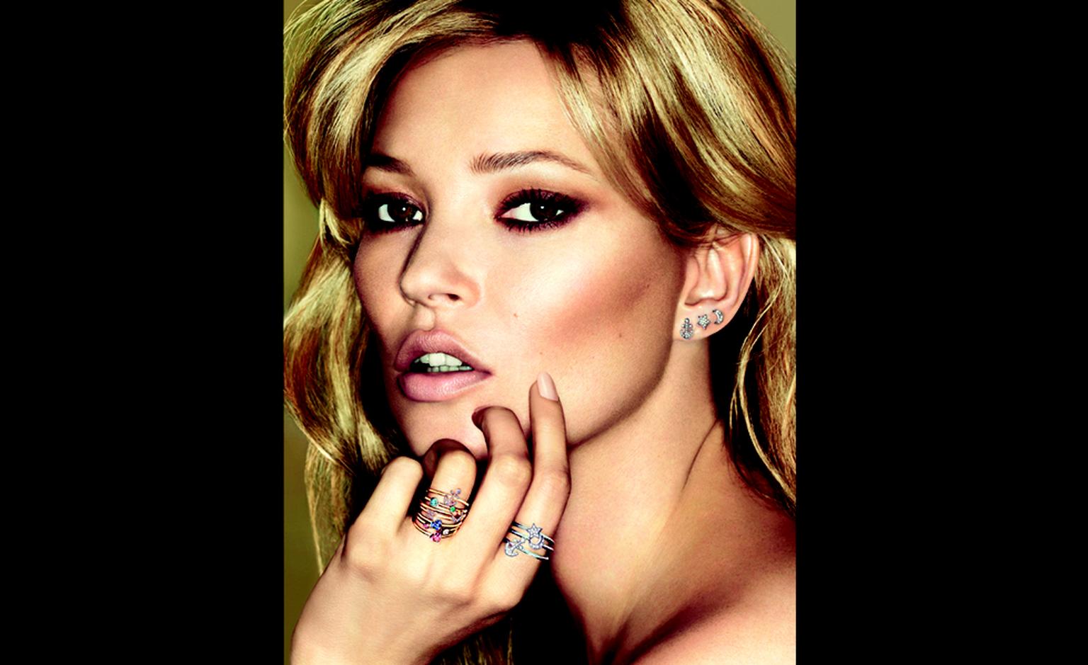 Kate Moss has designed a range of jewels for Fred inspired by her tattoos. set2