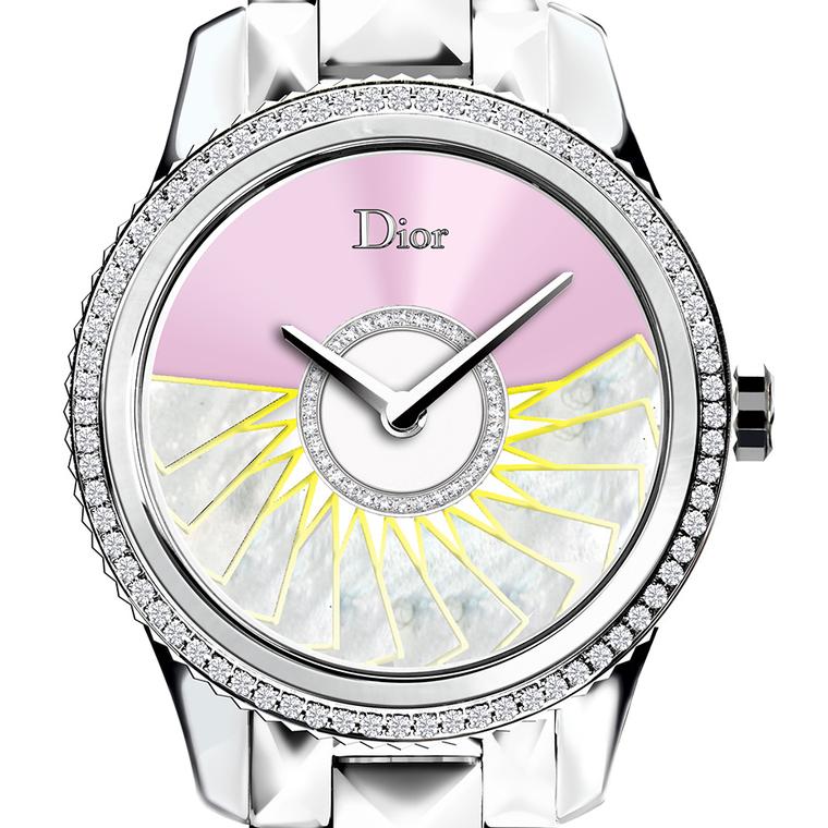 The new Dior VIII Grand Bal Plisse Soleil watches dazzle in the favourite springtime hues of Christian Dior