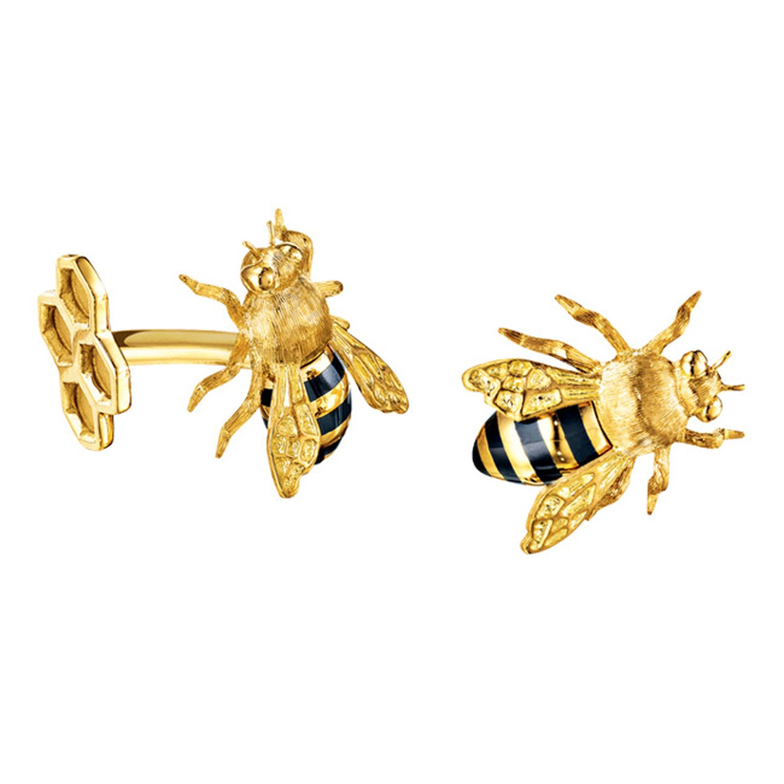 Verdura Bee Cufflinks_20140325_Main