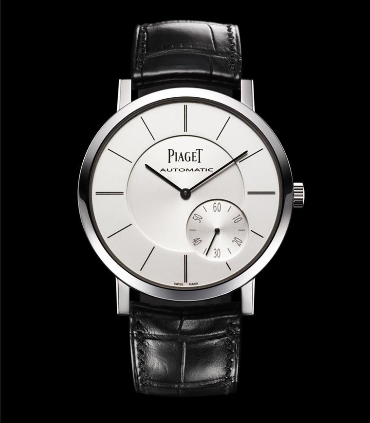 Piaget Altiplano. The Altiplano in white gold with a seconds display at 4 o'clock