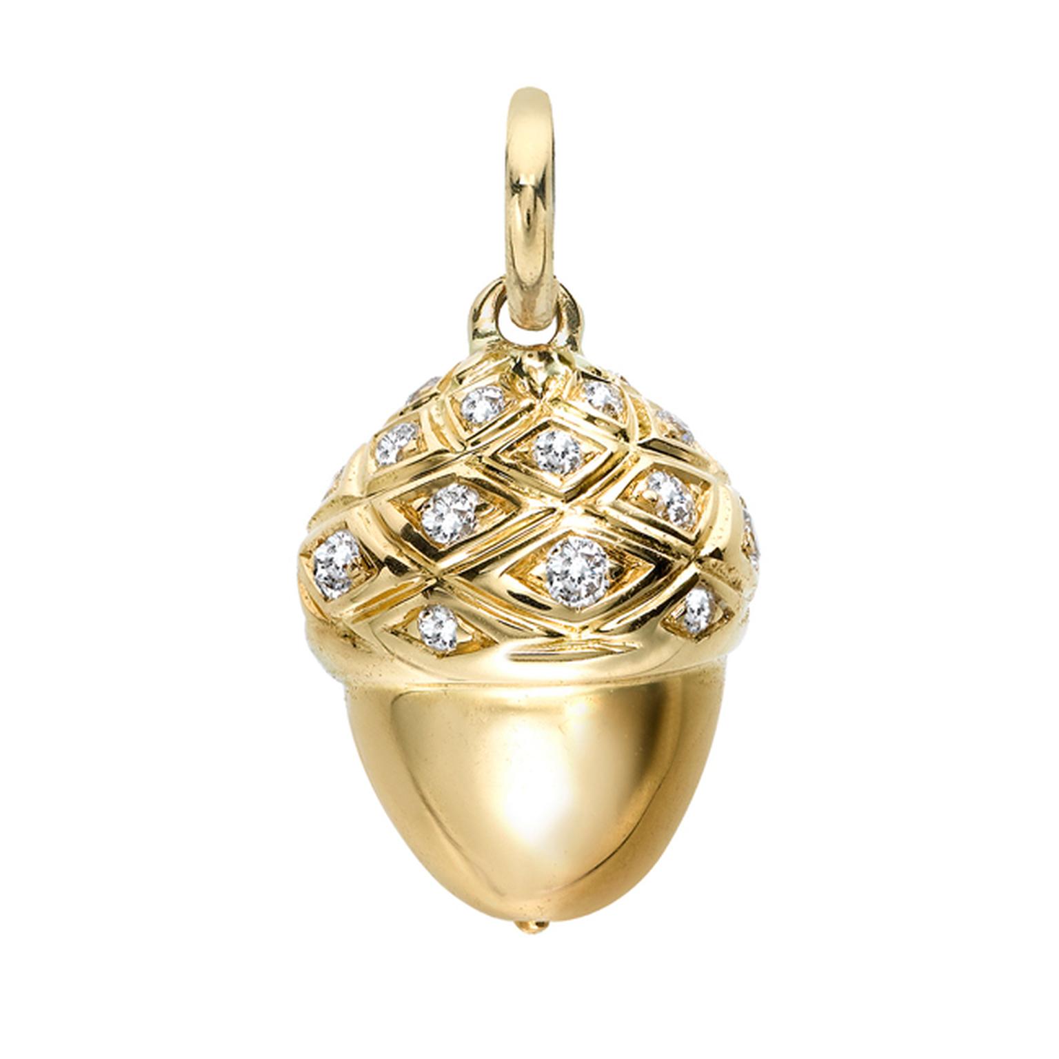 Asprey Acorn Charm Main