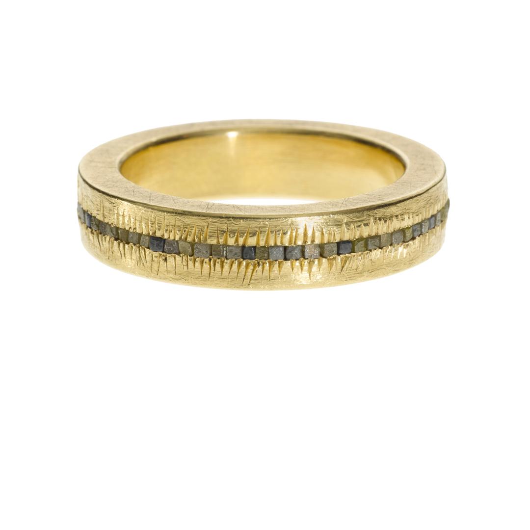 raw diamond ring Todd Reed The Jewellery Editor