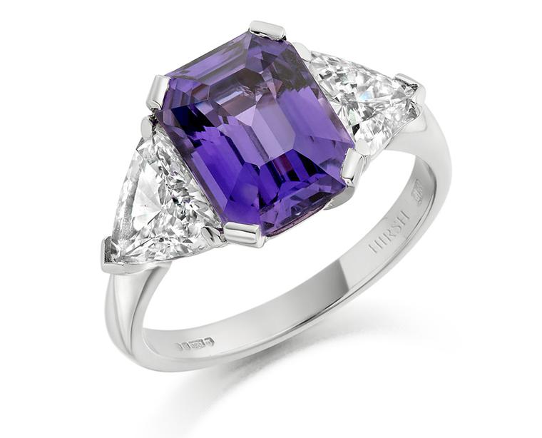 The new colour code: engagement rings featuring vibrant gemstones