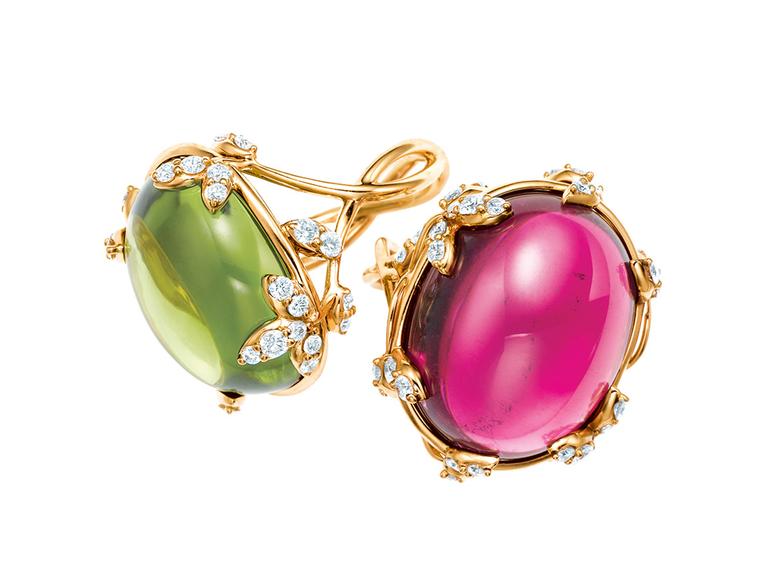 Paloma Picasso creates an exuberant new Olive Leaf collection of jewels for Tiffany and Co.