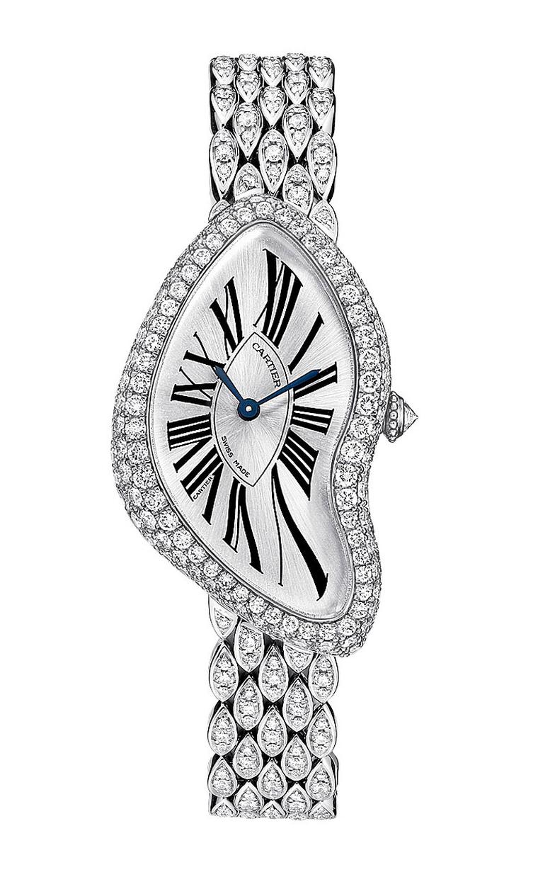 Cartier-Crash-white-gold-and-Diamonds