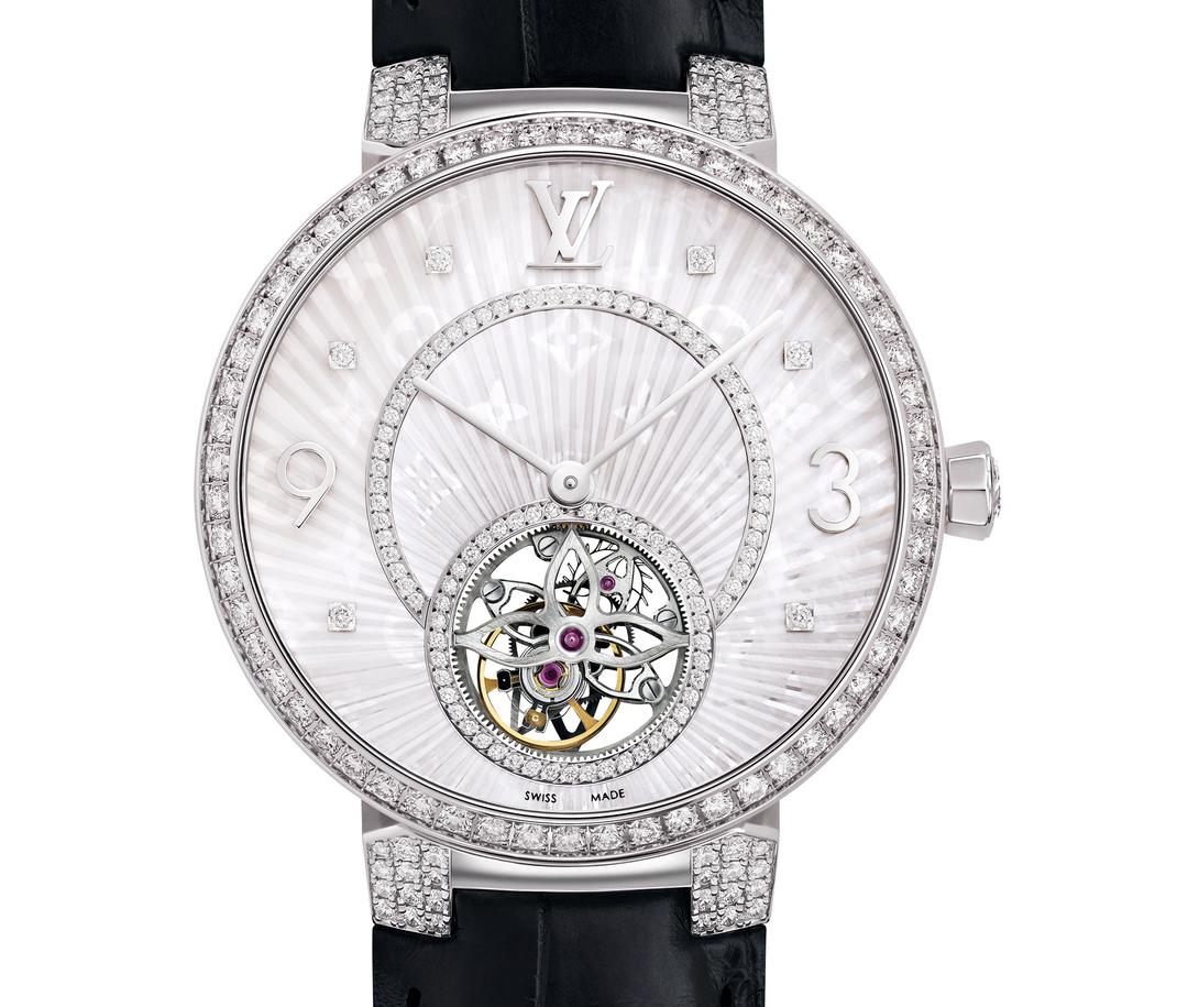 Tambour Monogram Tourbillon watch | Louis Vuitton | The Jewellery Editor