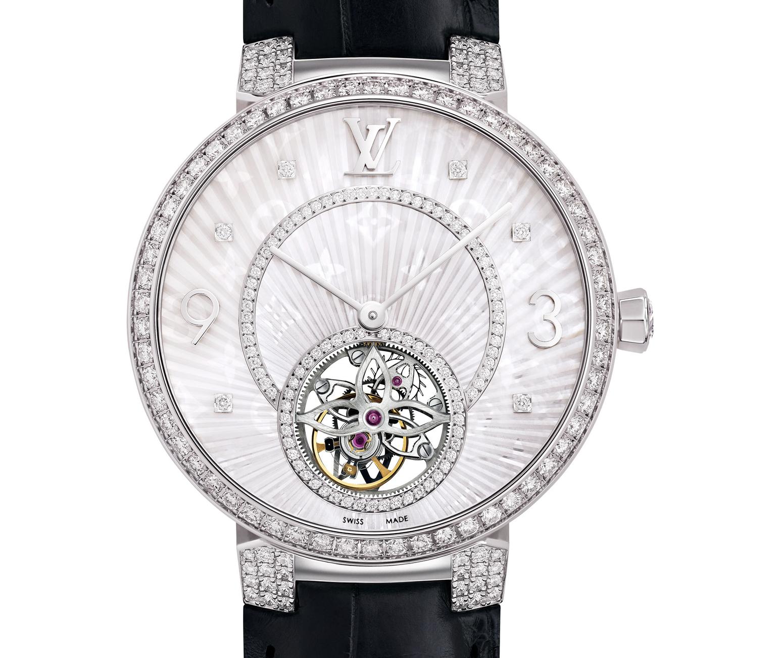 Watch Louis Vuitton Tambour éVolution Tourbillon Volant