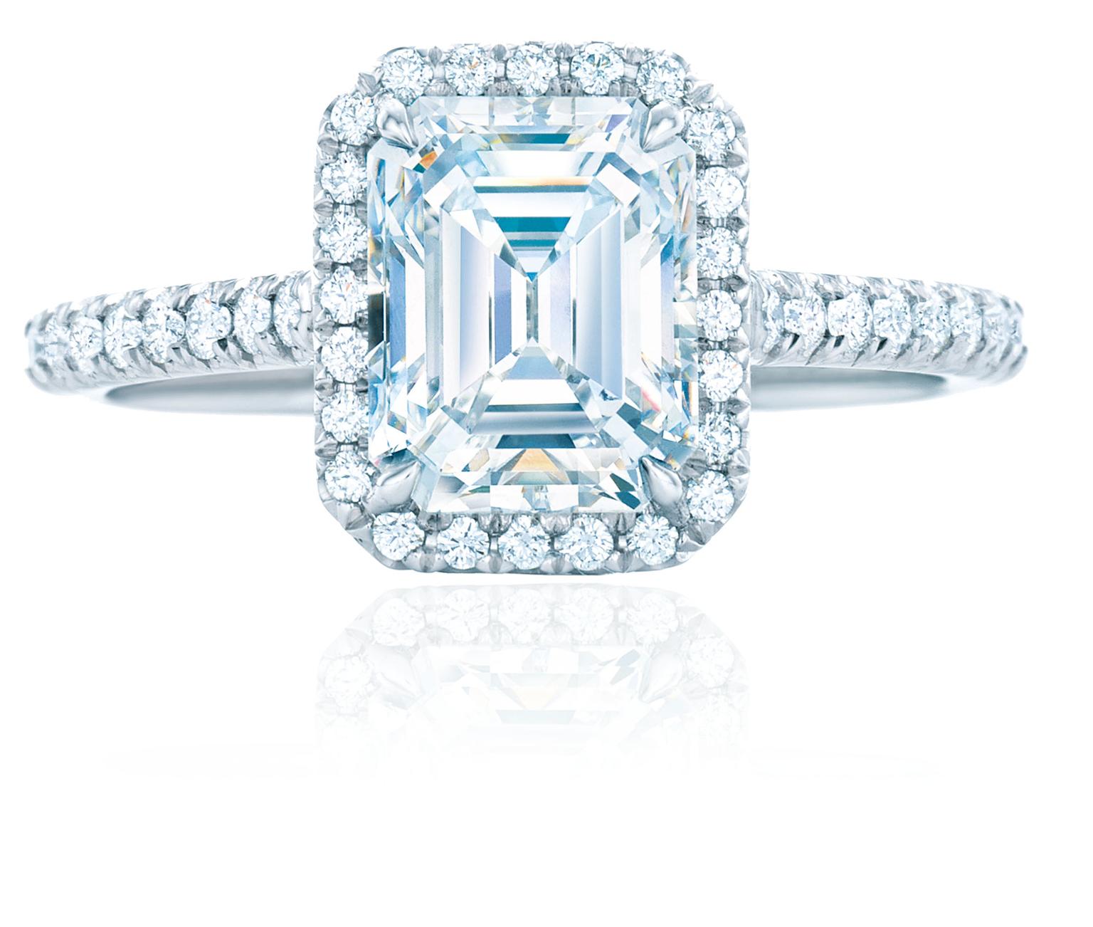 Bevestigen schildpad spanning Soleste emerald-cut engagement ring | Tiffany & Co. | The Jewellery Editor