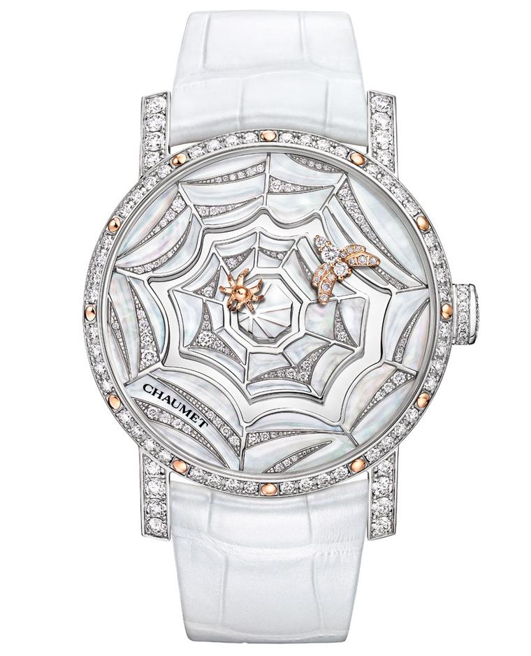 Chaumet Montre Precieuse 'Attrape-moi... si tu m'aimes' rhodium-plated watch