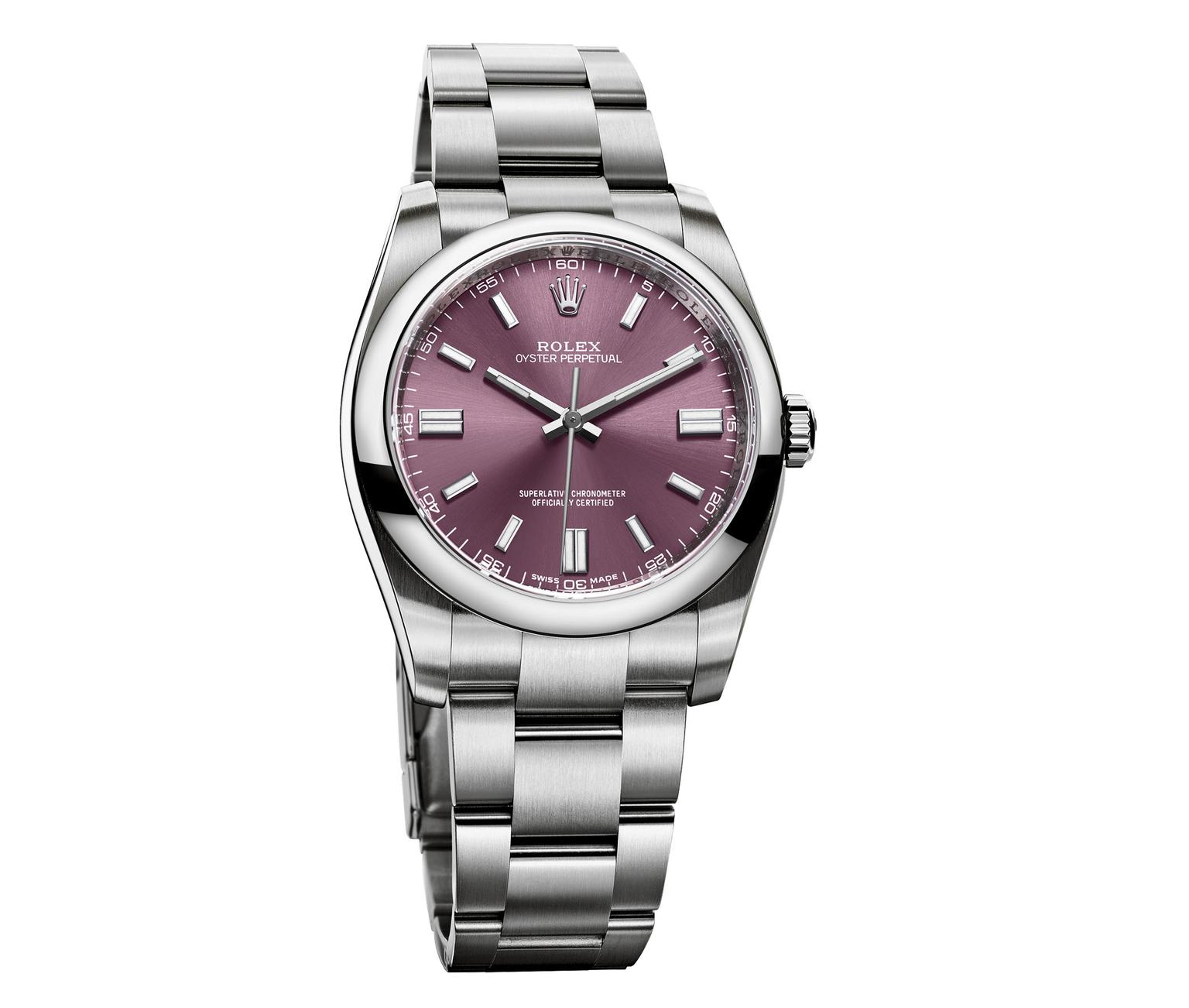 Oyster Perpetual 36mm watch in steel Rolex The Jewellery Editor