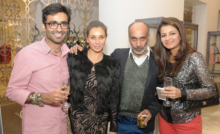 Manish Arora Tarang Arora Lisa Ray Manish Arora with Akanksh