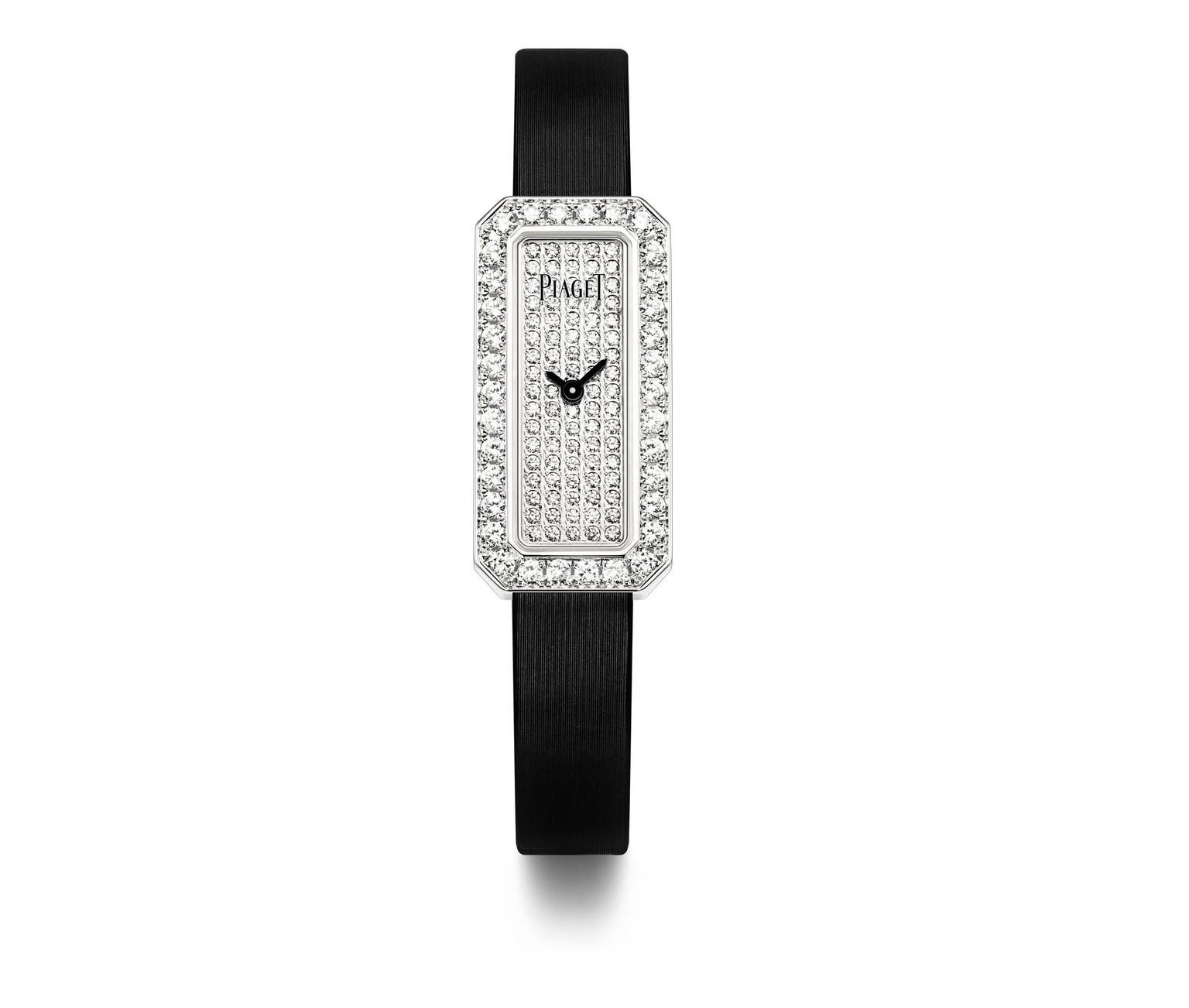 Limelight Diamonds watch with a diamond set bezel and dial Piaget The Jewellery Editor