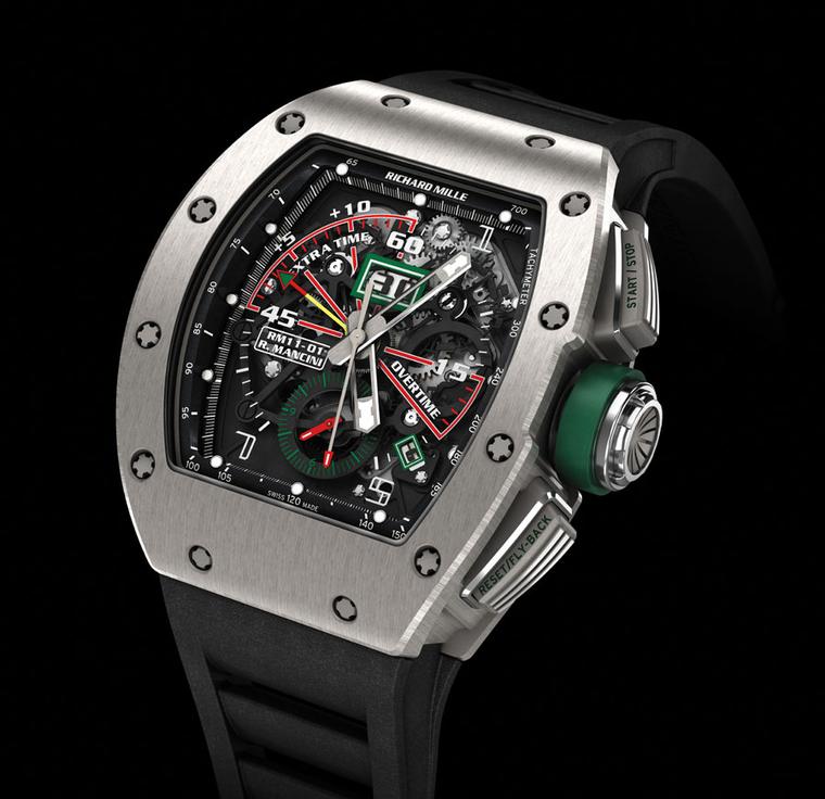 Richard mille hot sale glass watch