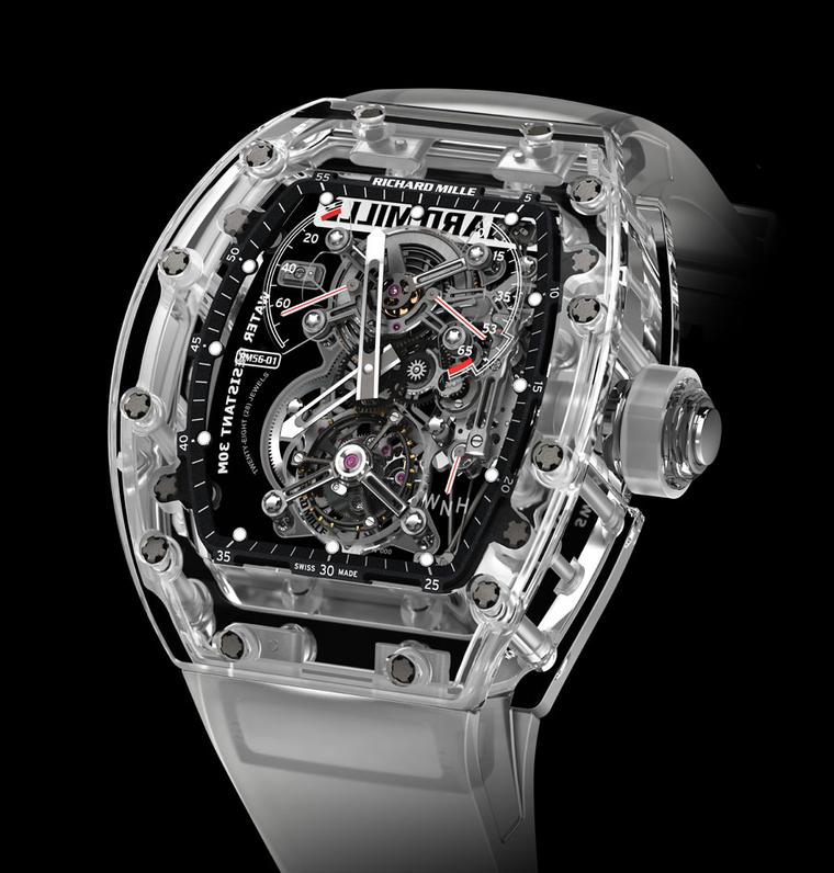 Richard Mille's high-tech watches for 2013