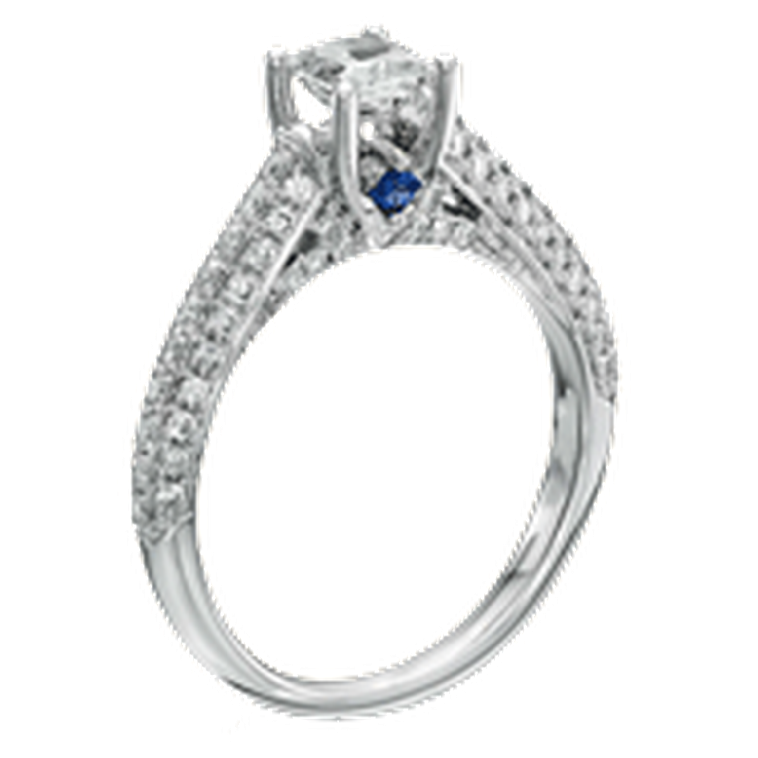Vera wang outlet princess cut ring