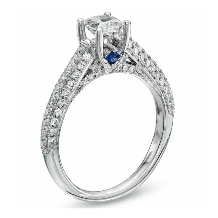 LOVE princess cut diamond engagement ring | Vera Wang | The Jewellery ...