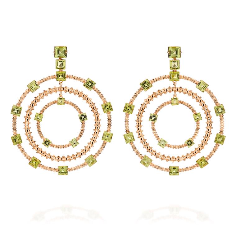 Carla Amorim Municipal peridot earrings 