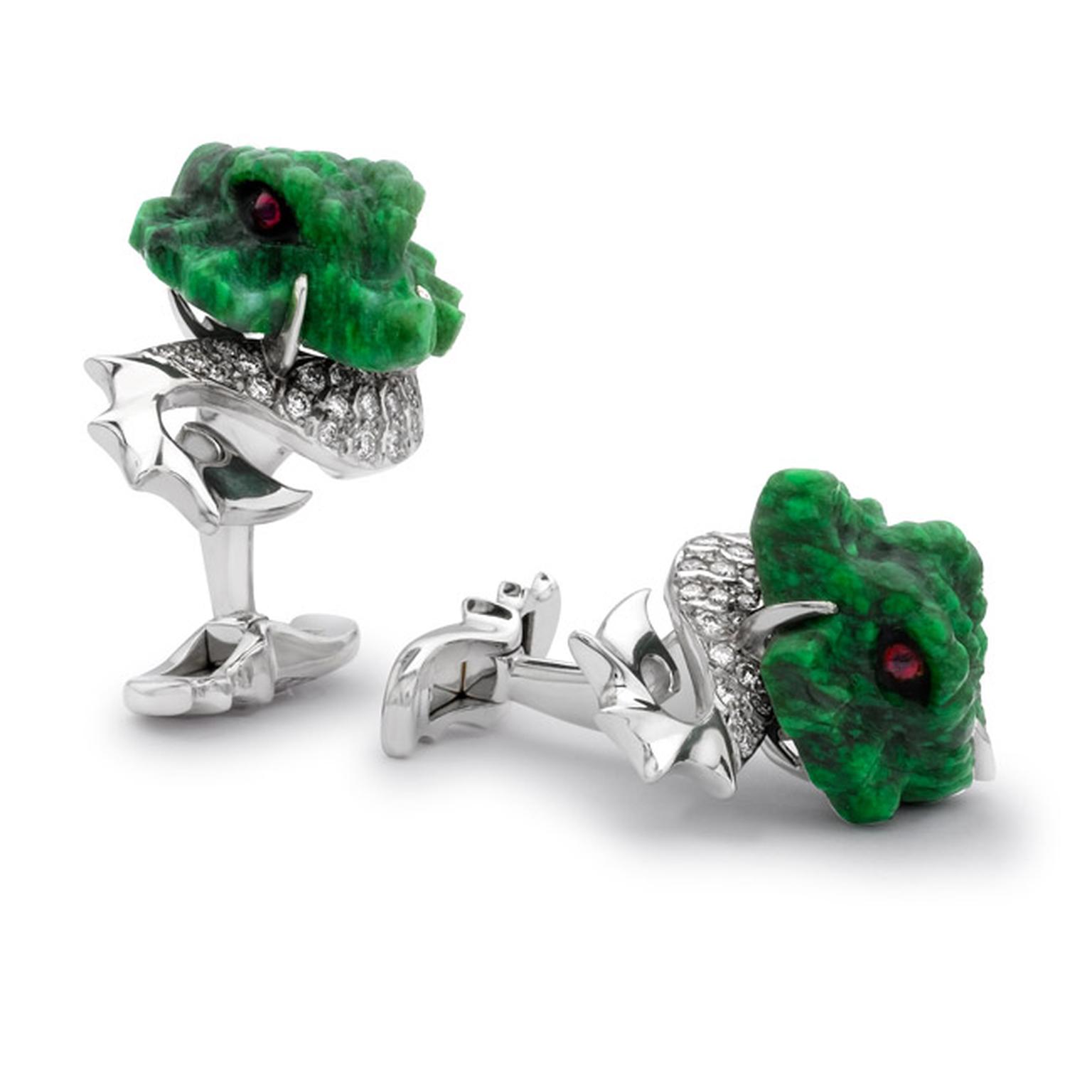 David-Marshall-Dragon-Cufflinks-Main