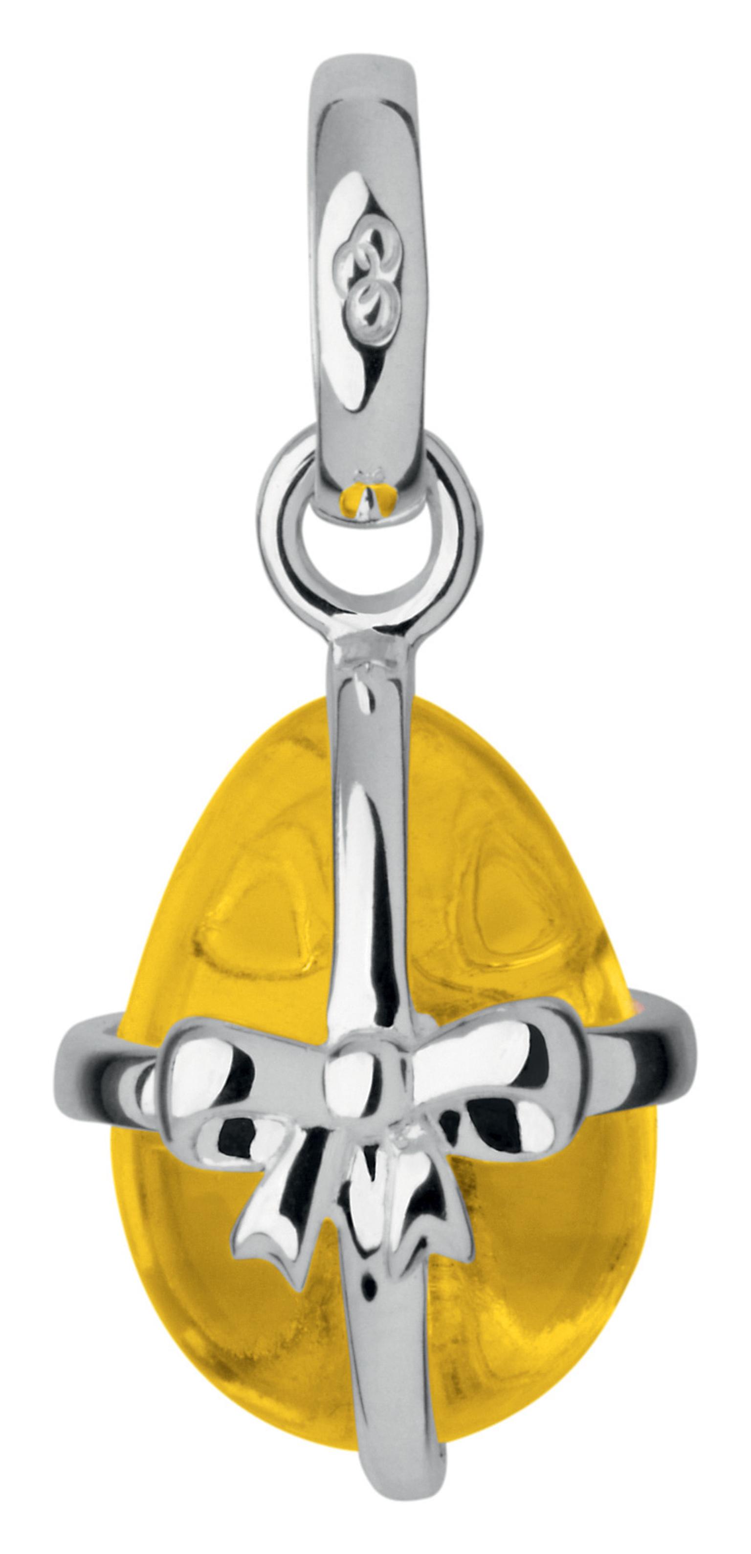 LinksEasterYellowGlassEggCharm