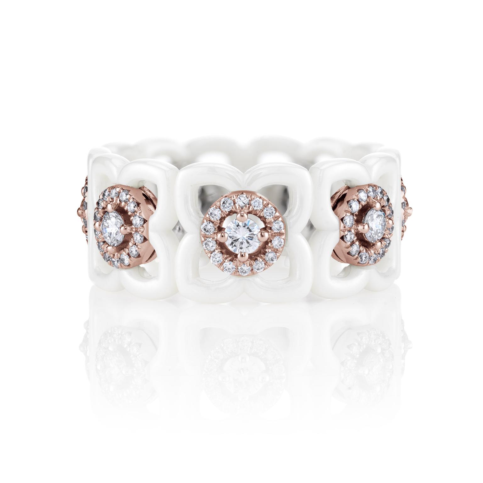 De beers new arrivals lotus ring