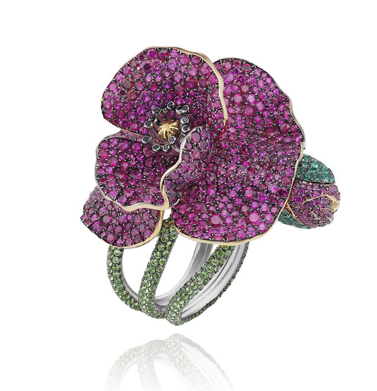 CHOPARDFlowerRingRedCarpetCollection2013