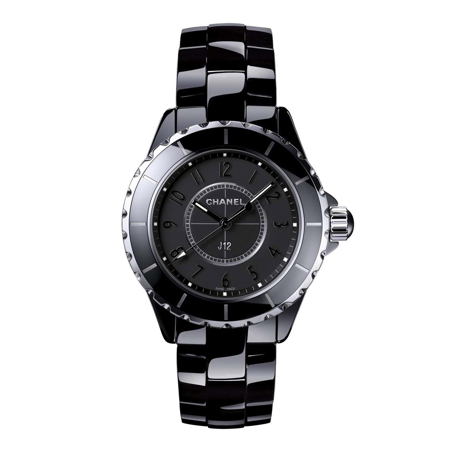 J12 Intense Black ceramic watch | Chanel | The Jewellery Editor