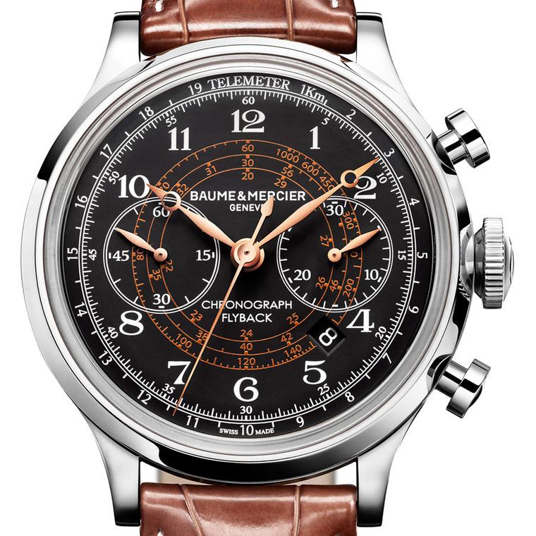 Baume & Mercier Capeland 10068 Polished/satin-finished steel black and anthracite dial POA