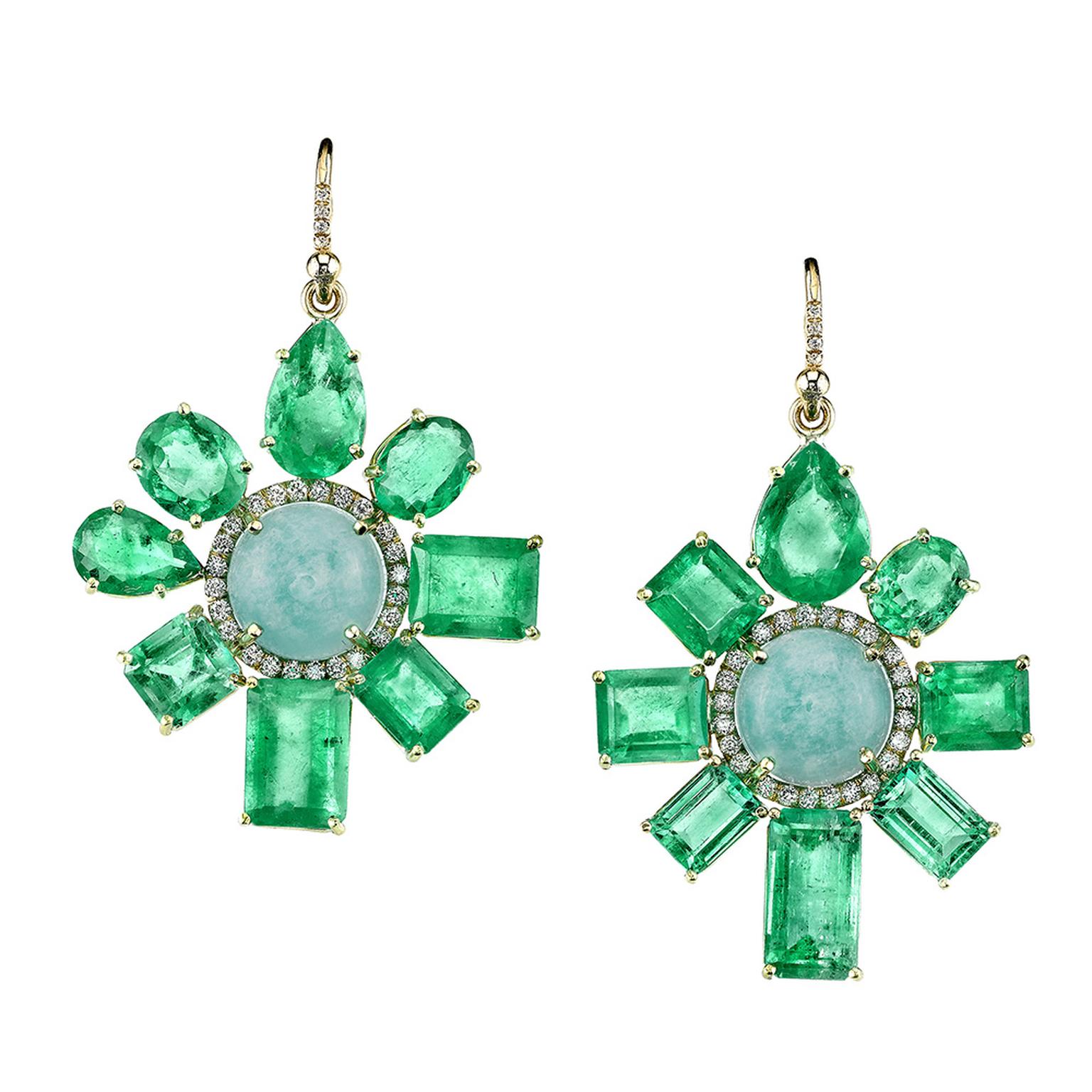 IreneNeuwirthemeraldamazoniteearrings