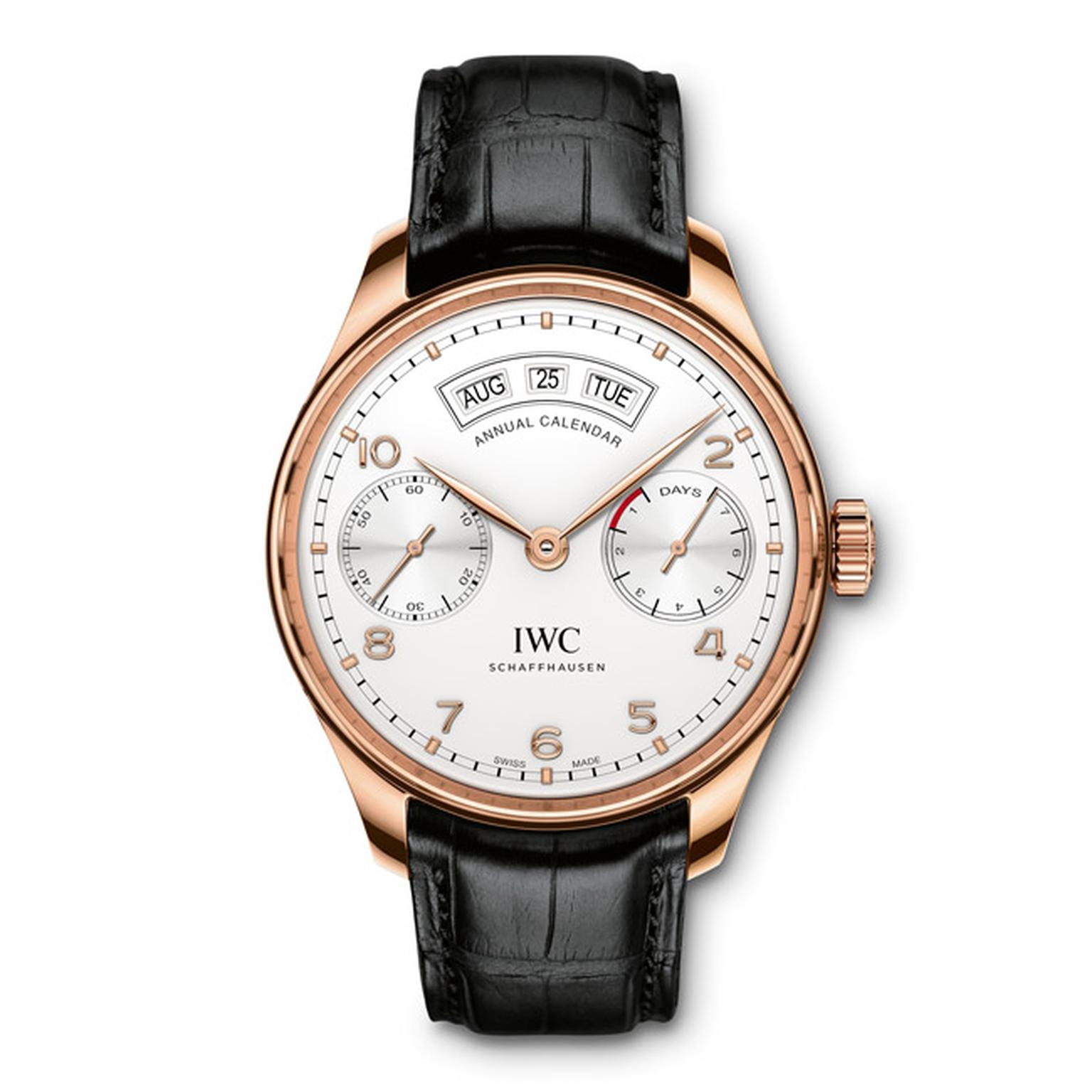 IWC Annual Calendar Rose Gold Main