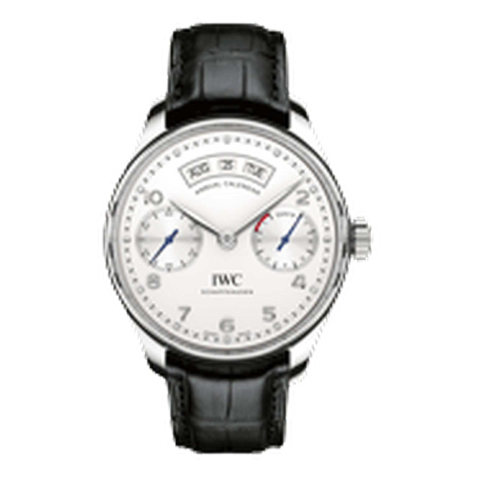 IWC Annual Calendar Steel Thumb