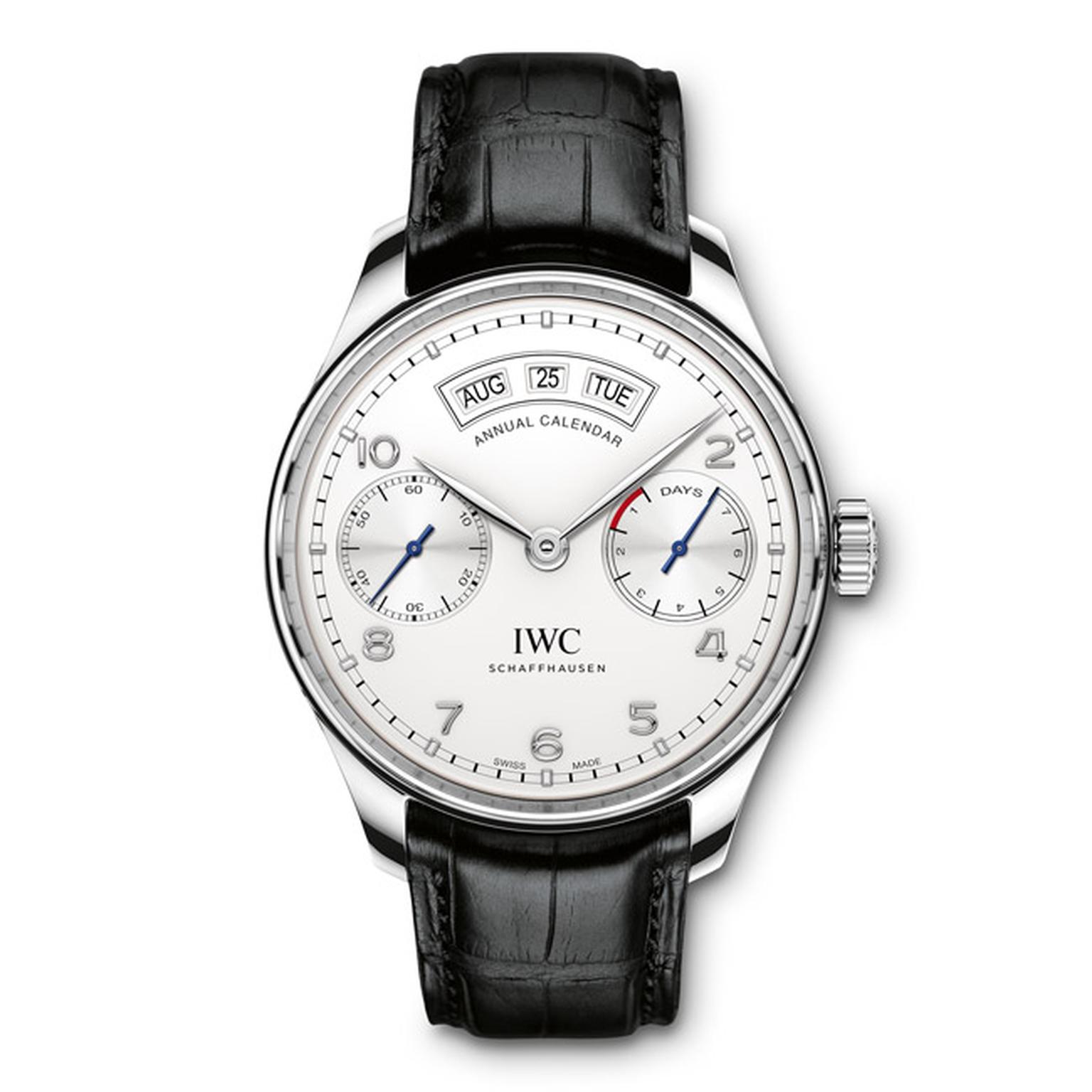 IWC Annual Calendar Steel Main