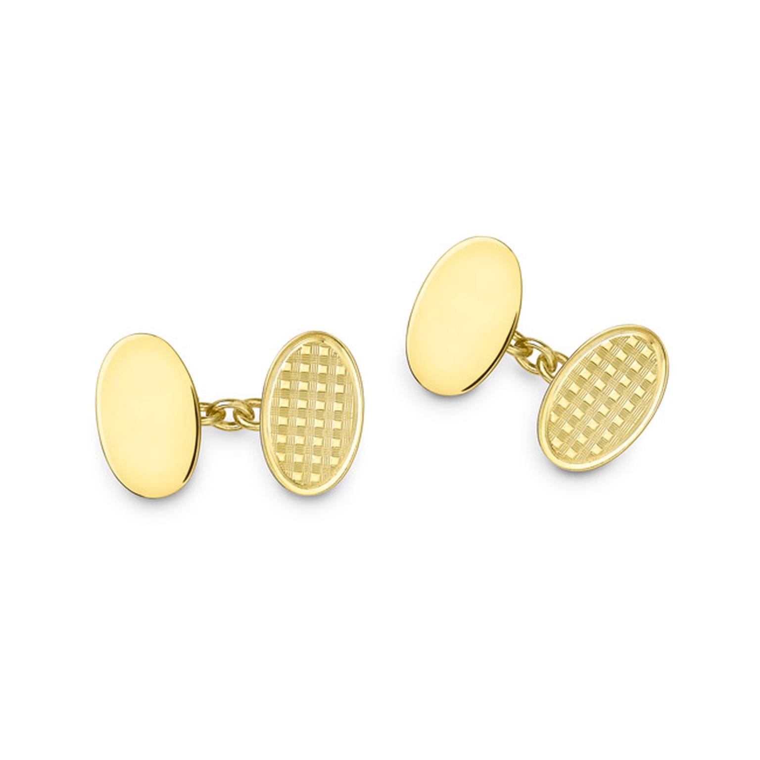 DeakinFrancis Gold cufflinks main