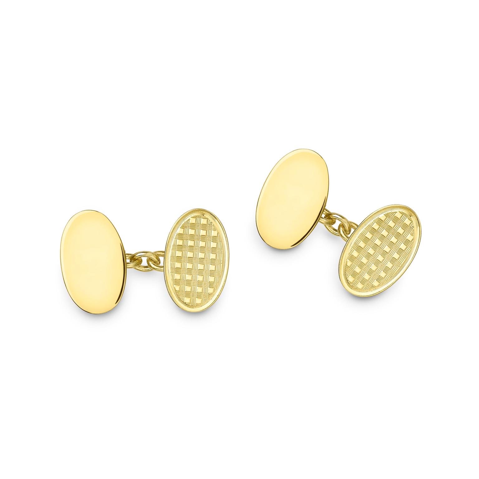 DeakinFrancis Gold cufflinks zoom