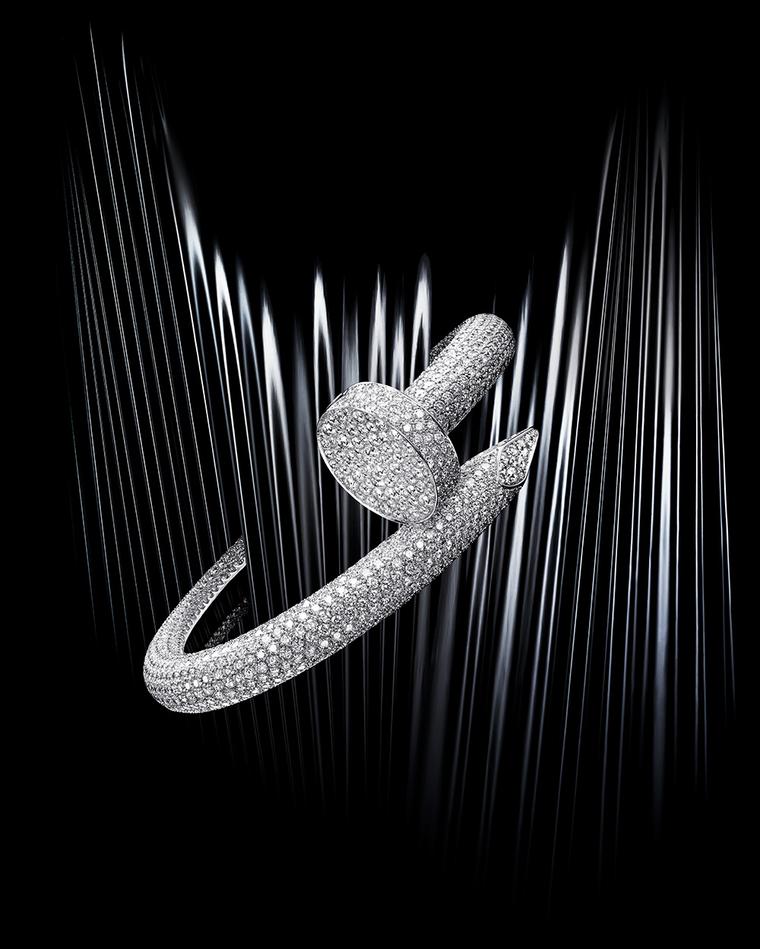 Cartier Juste Un Clou Diamond Nail Bracelet