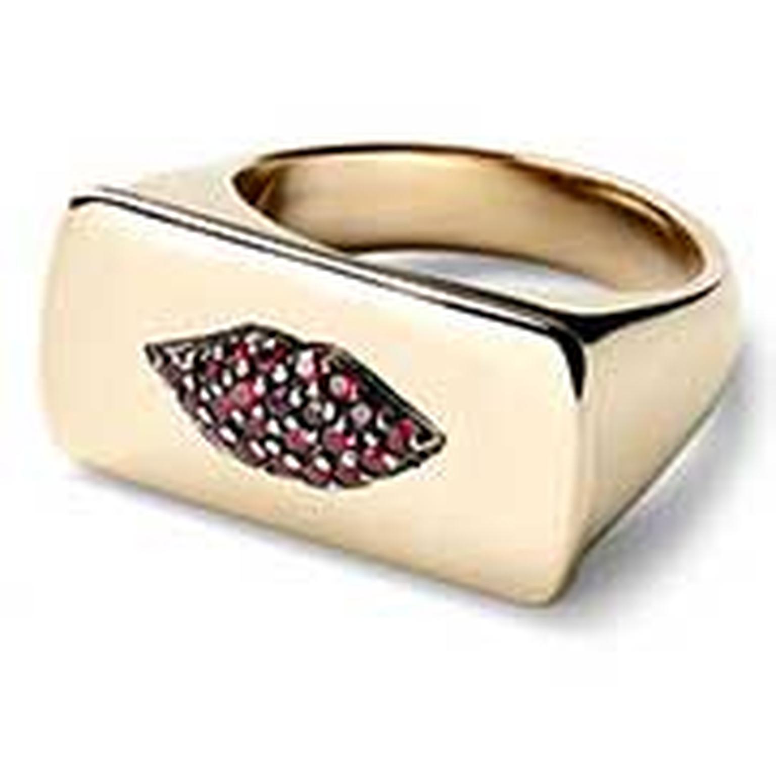 Ruby Lips ring NL