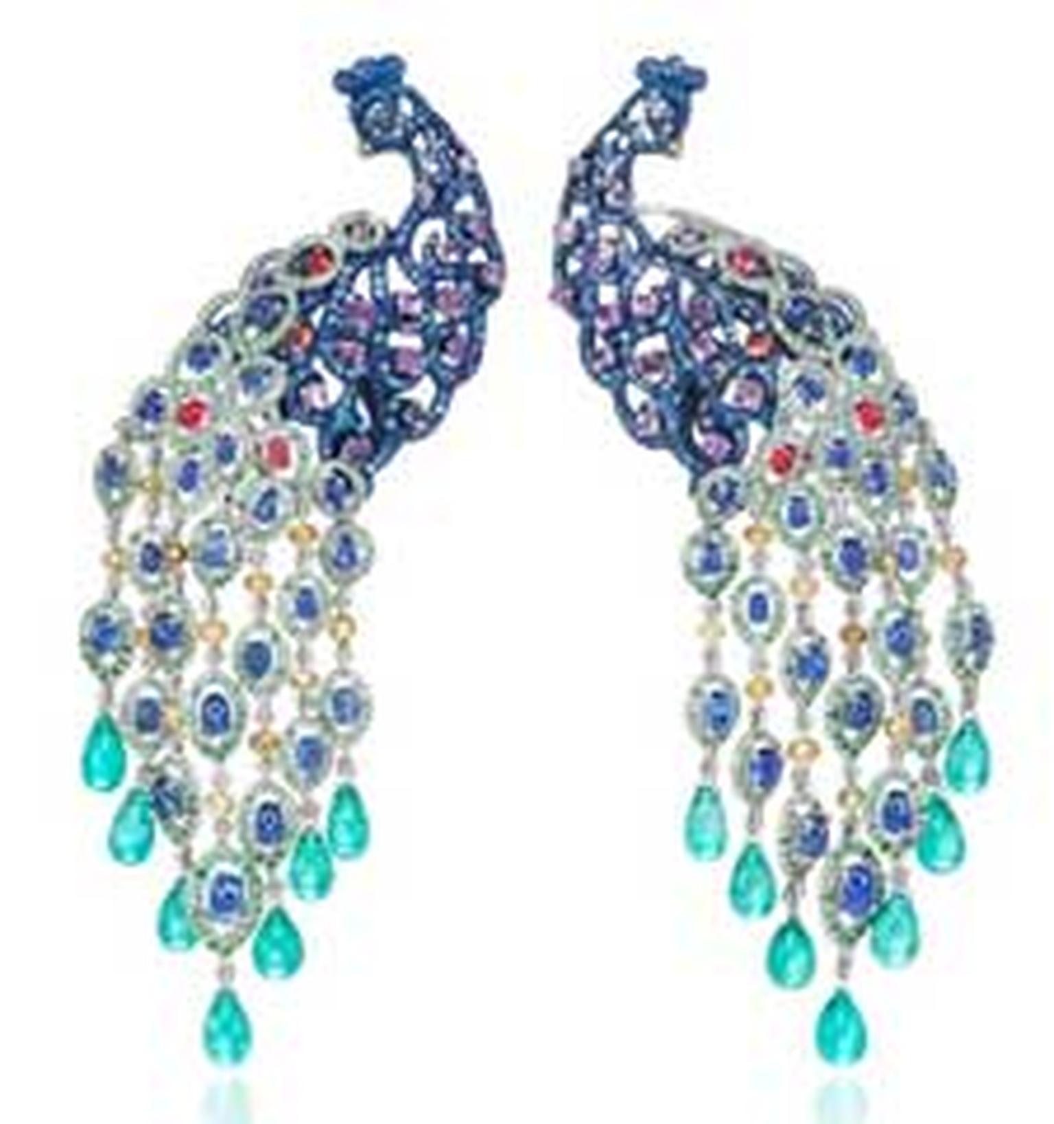 Chopard Peacock earrings HP