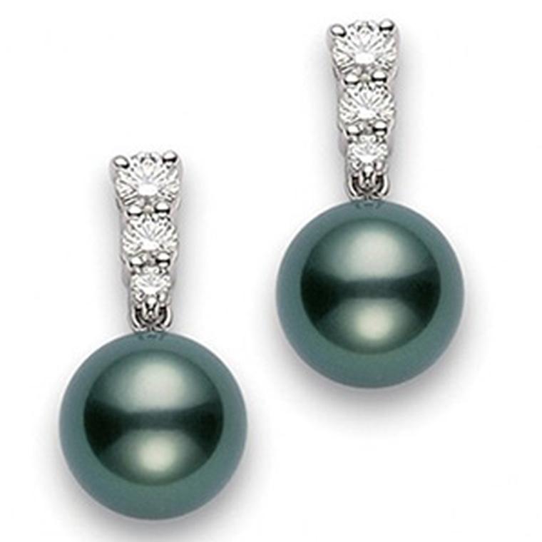 Mikimoto Morning Dew earrings