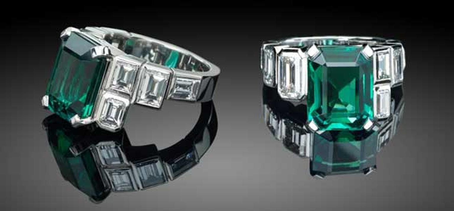 African emerald ring HP