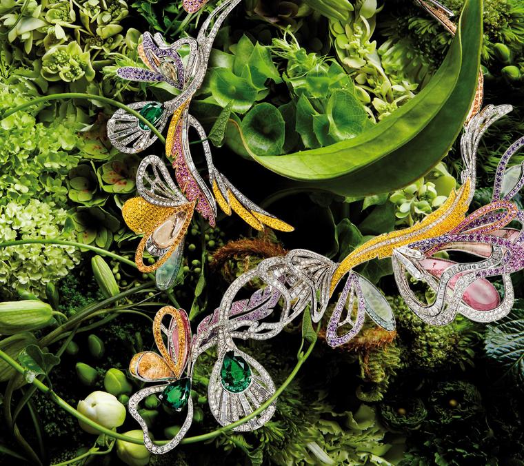 Boucheron exhibits with botanical artist Makoto Azuma in Tokyo