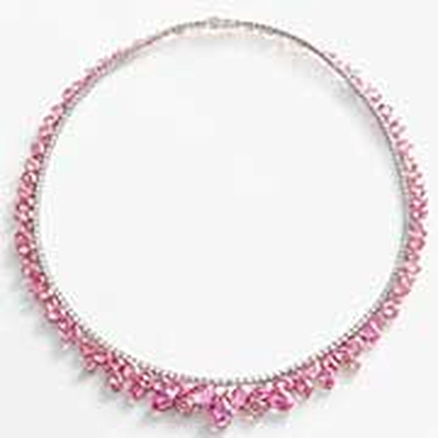 William Son Pink Sapphire Necklace NL