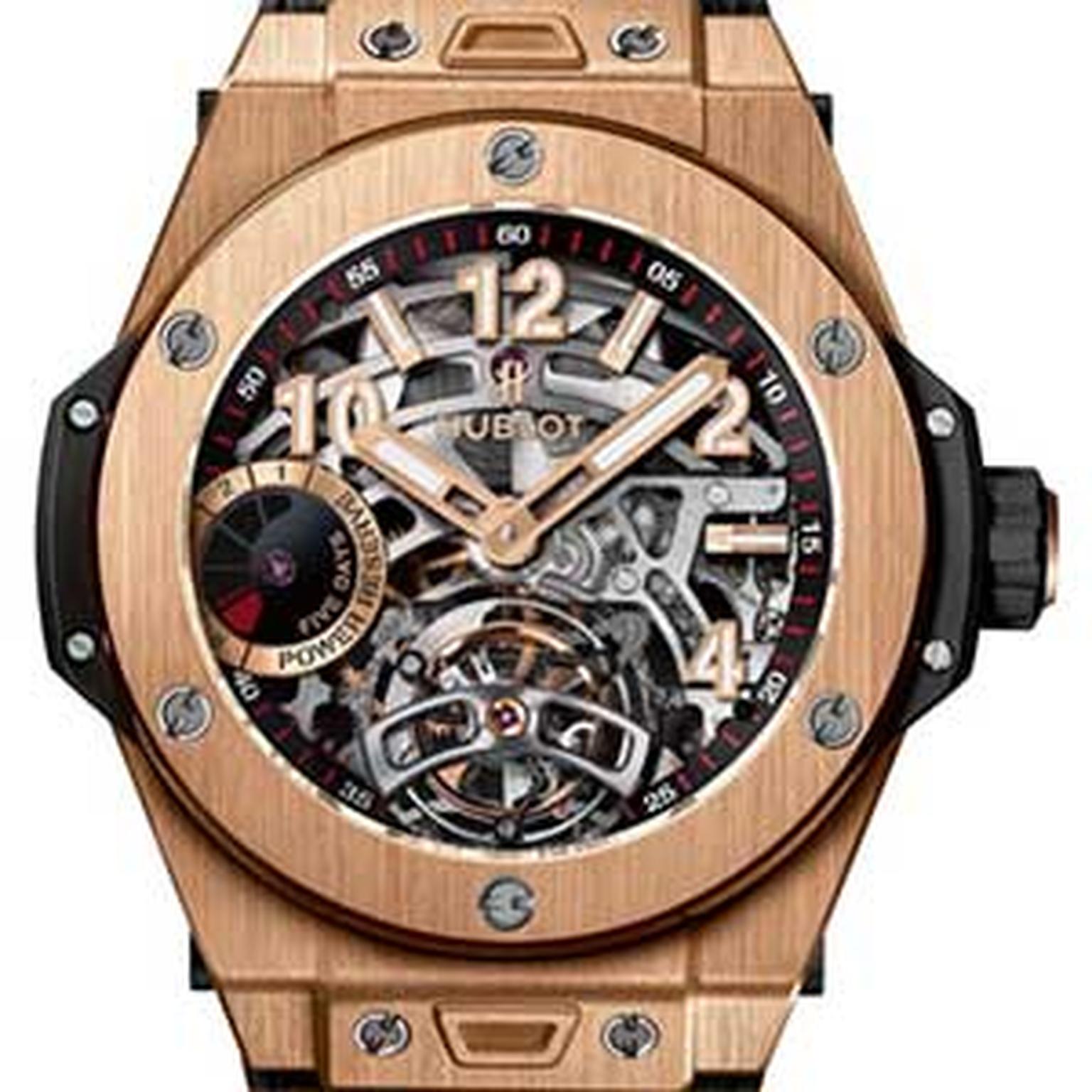 Hublot skeleton watch