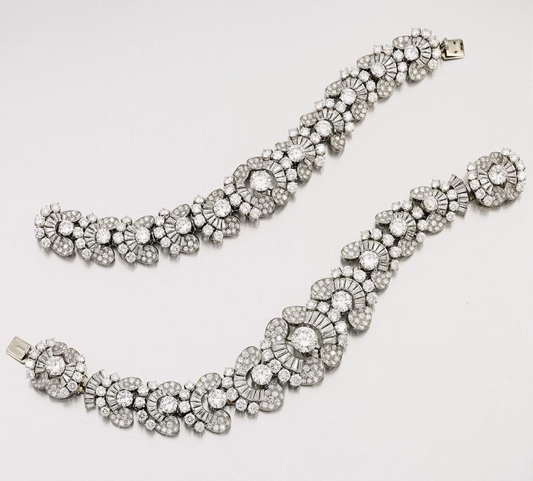 SothebysGLBulgariDiamondNecklaceBraceletCombination