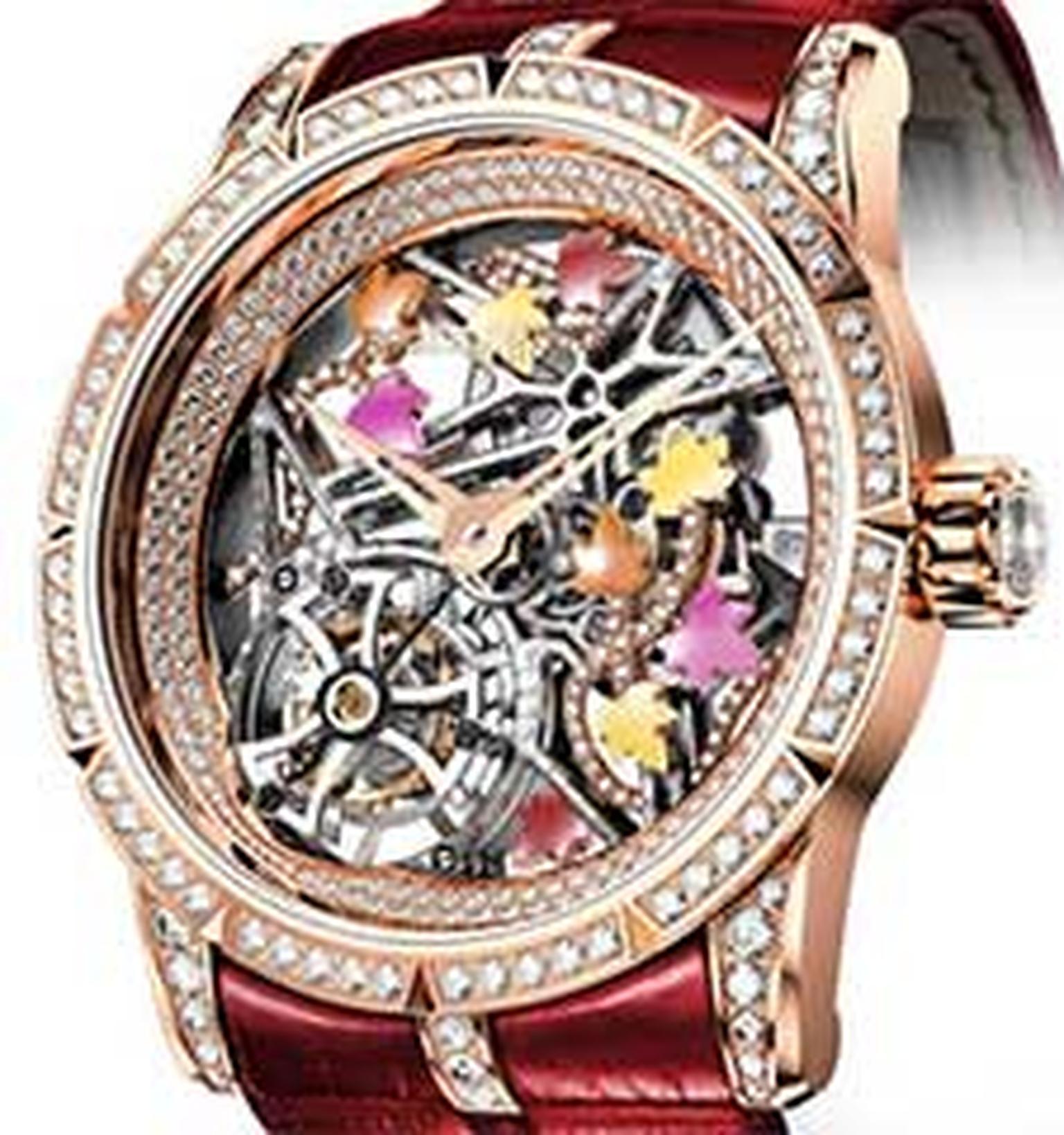 Roger Dubuis skeleton watch ladies