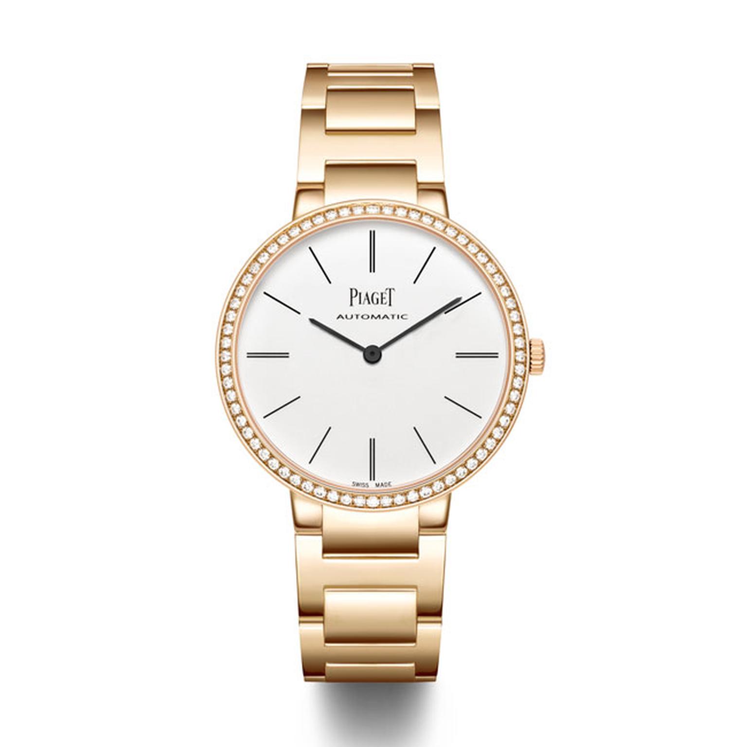 Piaget Altiplano watch rose gold bracelet with diamonds_main