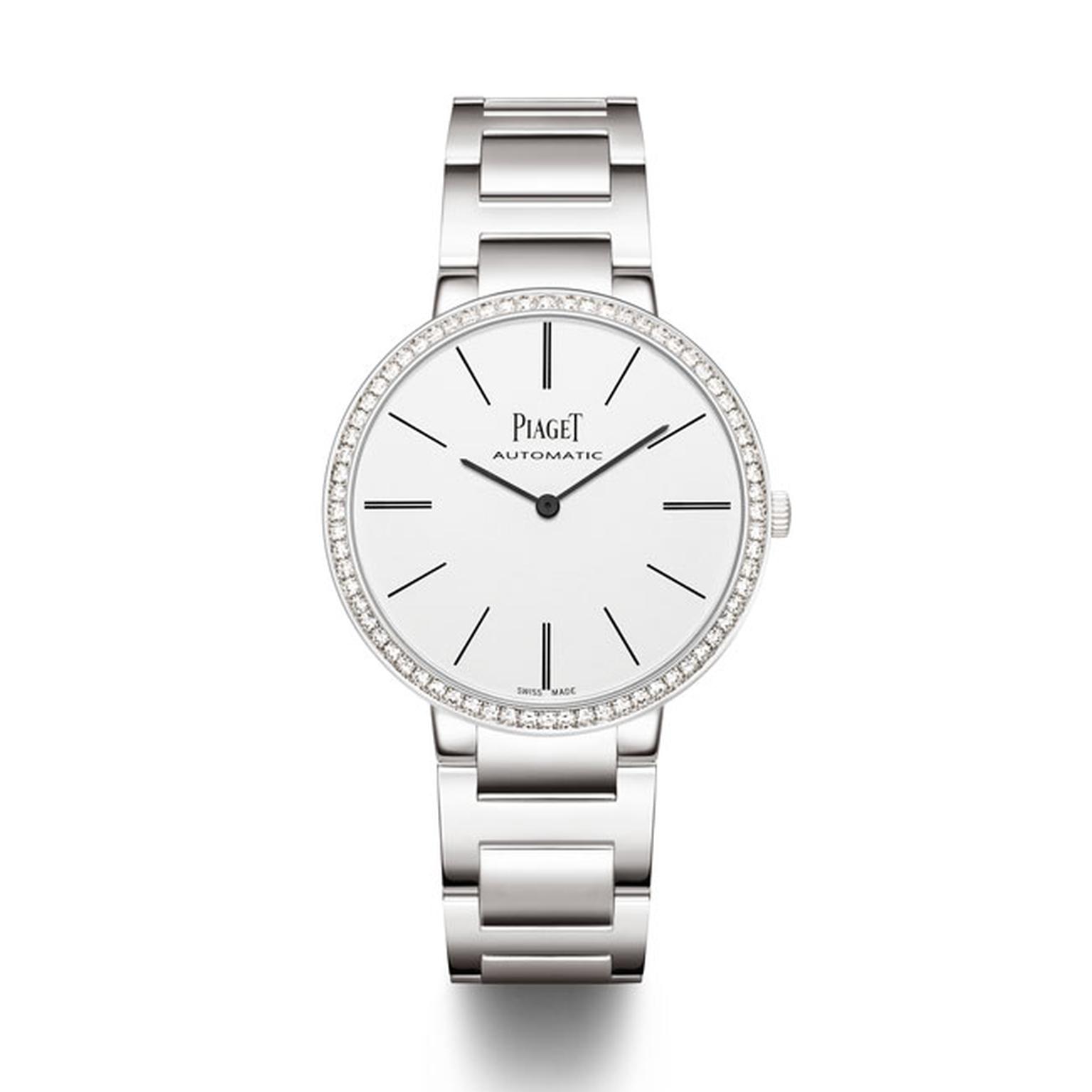 Piaget Altiplano watch white gold bracelet with diamonds_main