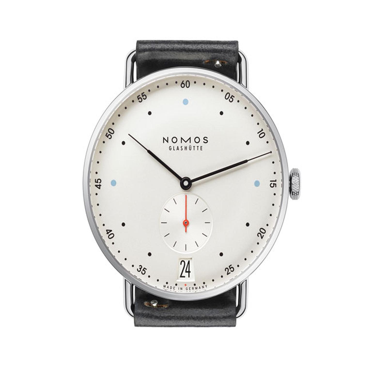 Nomos Glashütte Metro Datum watch_main