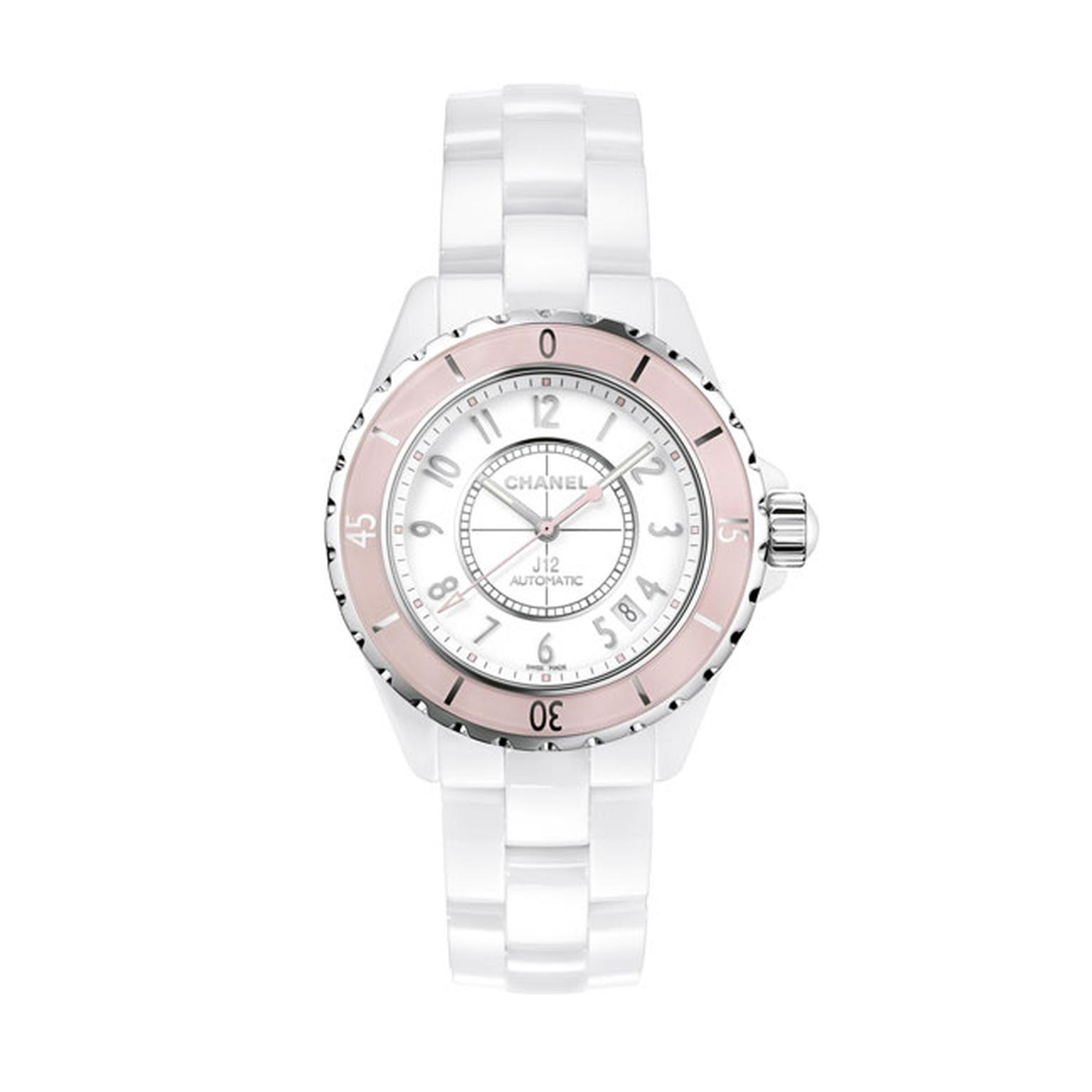 Chanel J12 38mm Rose ladies watch_main